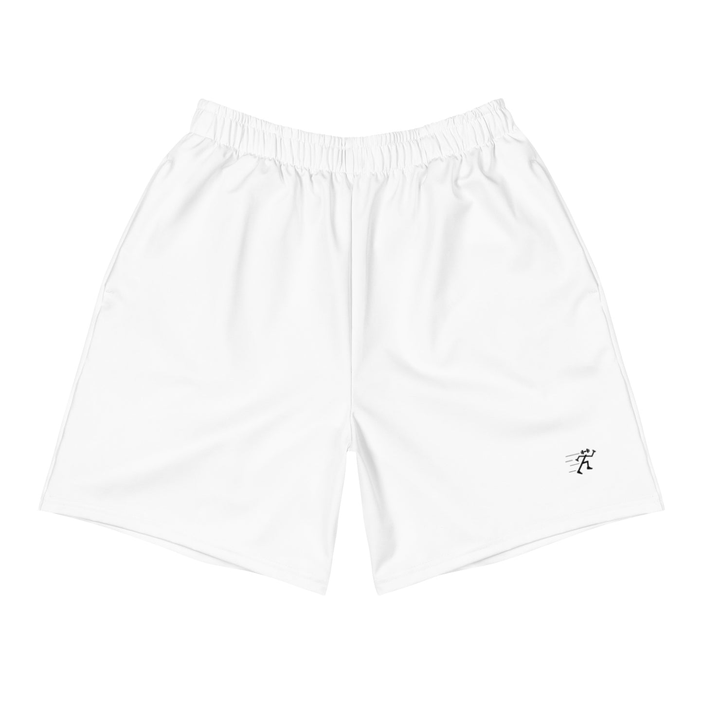 Men's Athletic Shorts - White