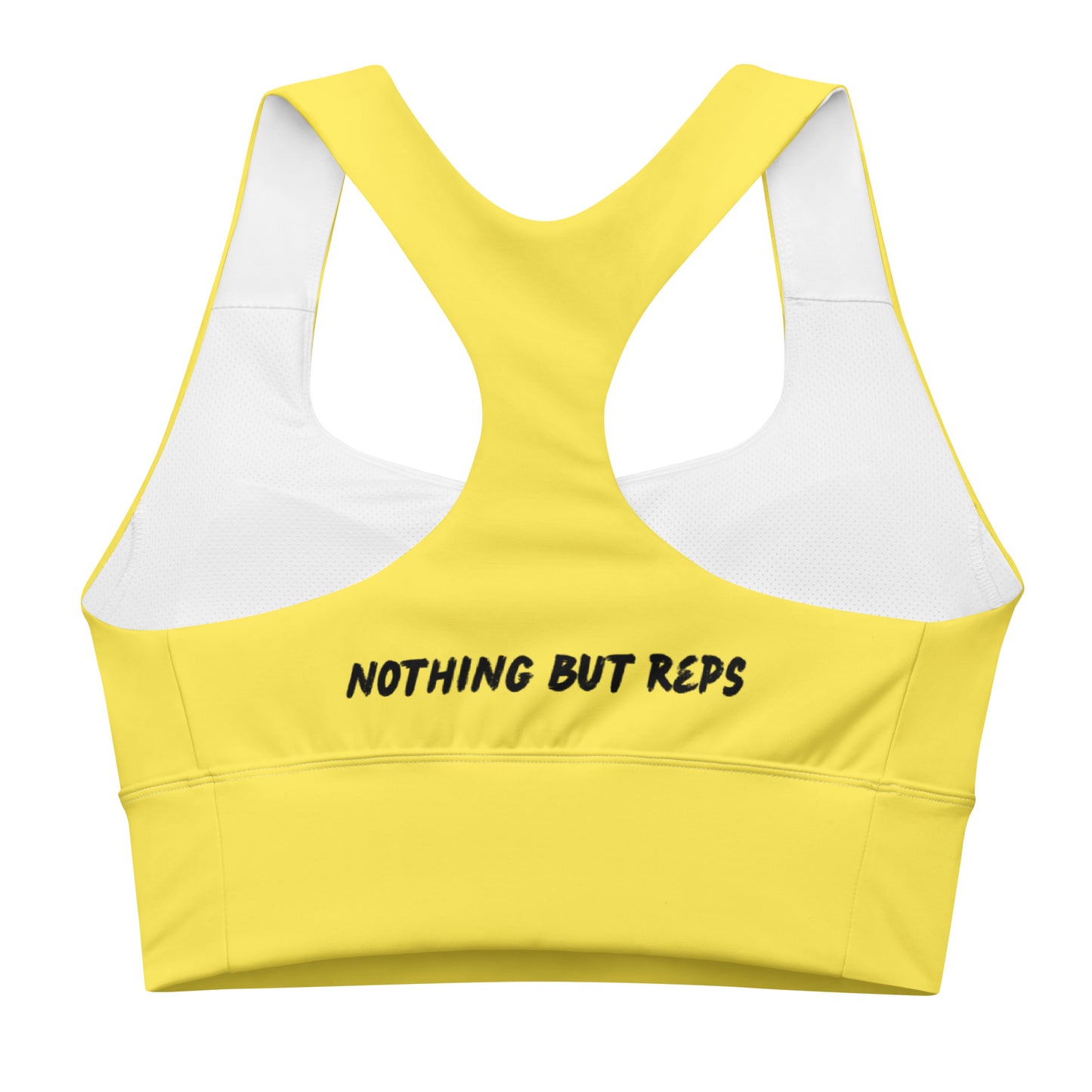 Longline Sports Bra - Sunny