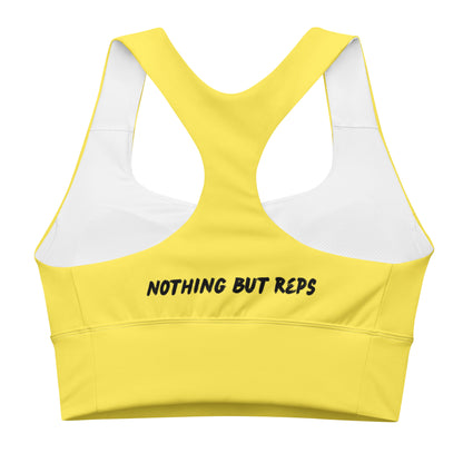 Longline Sports Bra - Sunny