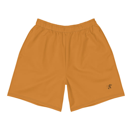 Men's Athletic Shorts - Orange Twist