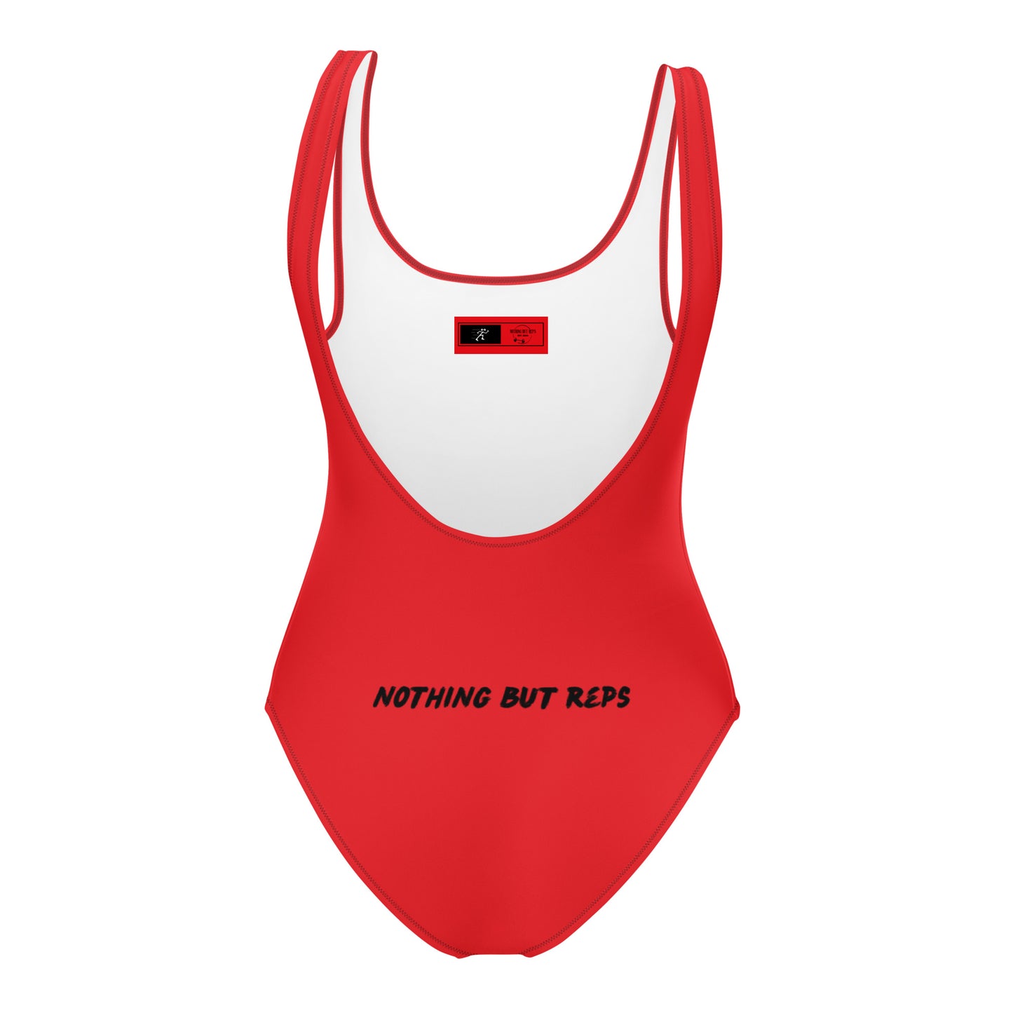 One-Piece Swimsuit - Red Hot