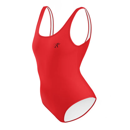 One-Piece Swimsuit - Red Hot