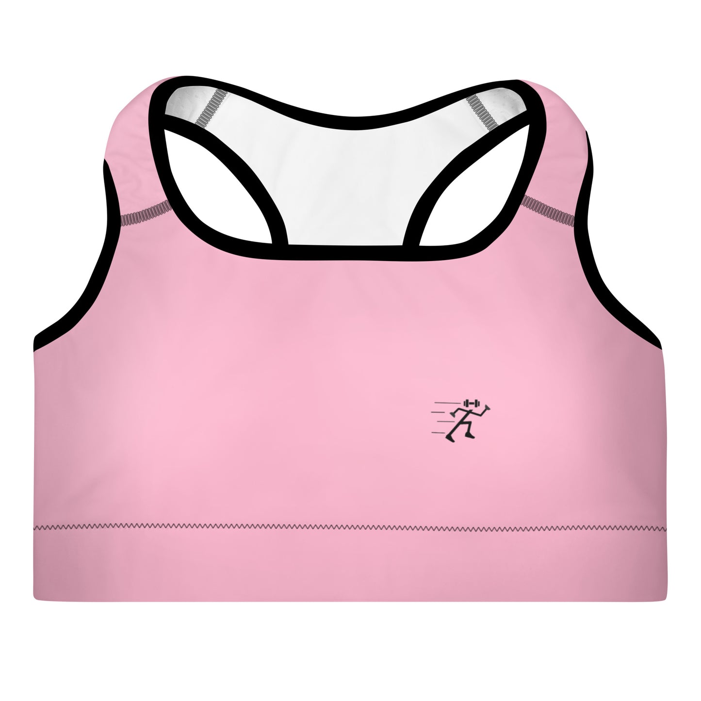 Padded Sports Bra - Pink