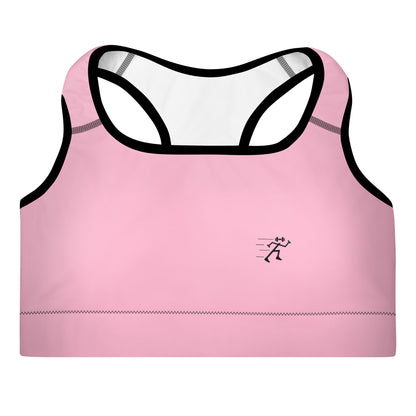 Padded Sports Bra - Pink