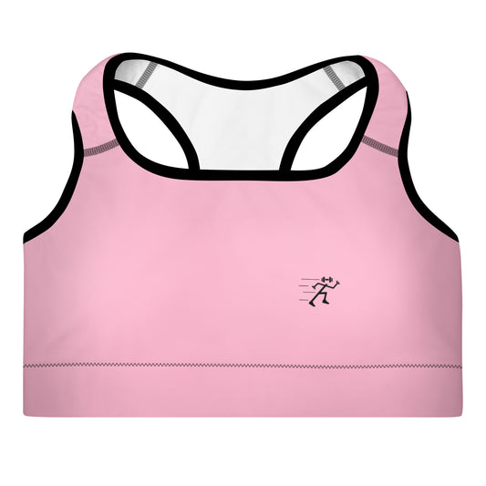 Padded Sports Bra - Pink