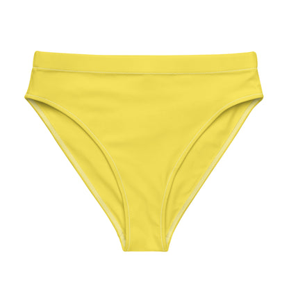 HydroFit High-Waisted Bikini Bottom - Sunny