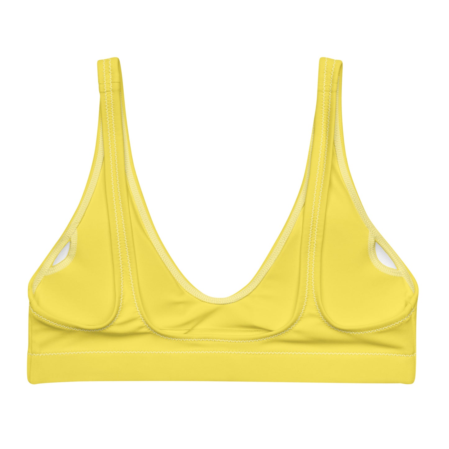 HydroFit Padded bikini top - Sunny