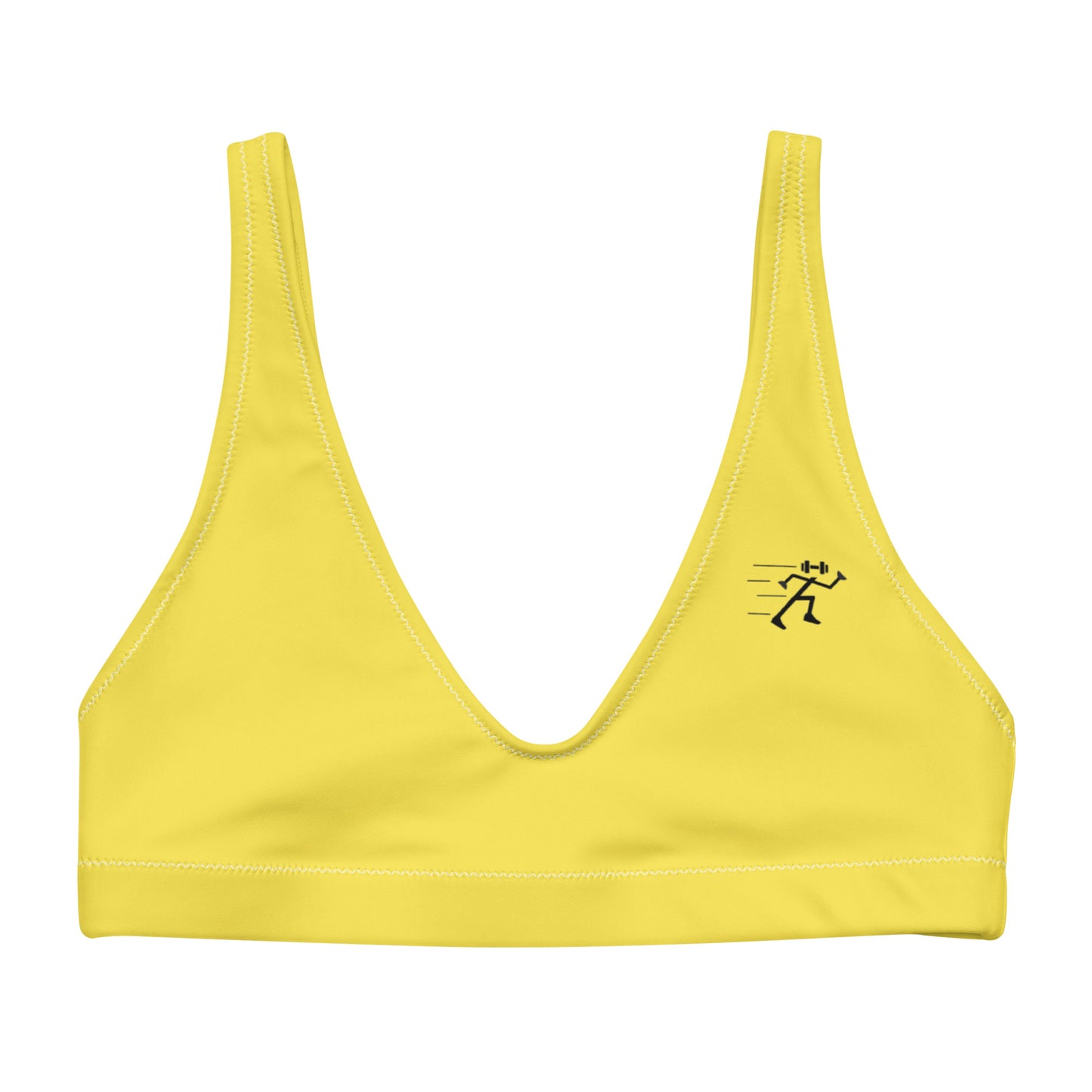 HydroFit Padded bikini top - Sunny