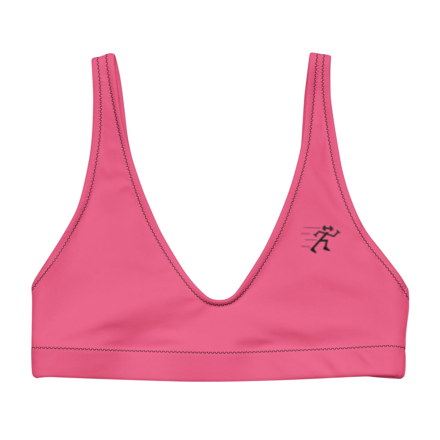 HydroFit Padded Bikini Top - Pink