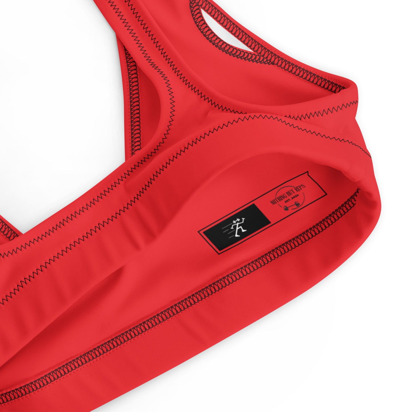 HydroFit Padded Bikini Top - Red Hot