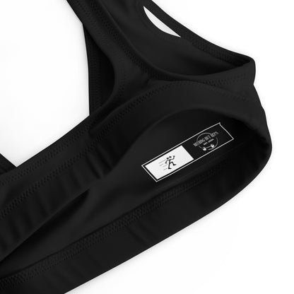 HydroFit Padded Bikini Top - Black