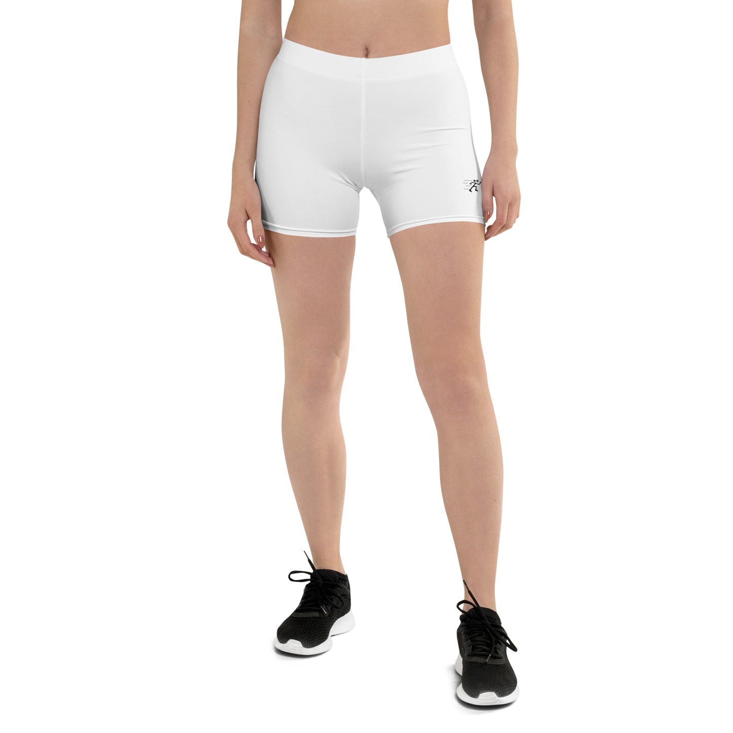 ElevateFit Training Shorts - White