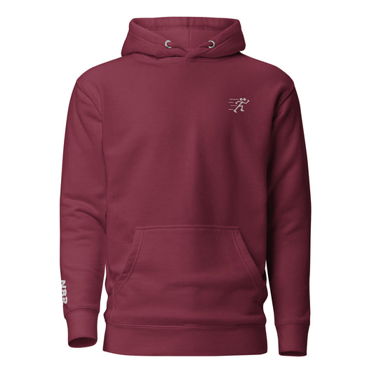 The Powerhouse Hoodie - Maroon