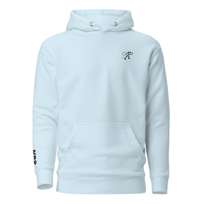 The Powerhouse Hoodie - Sky Blue