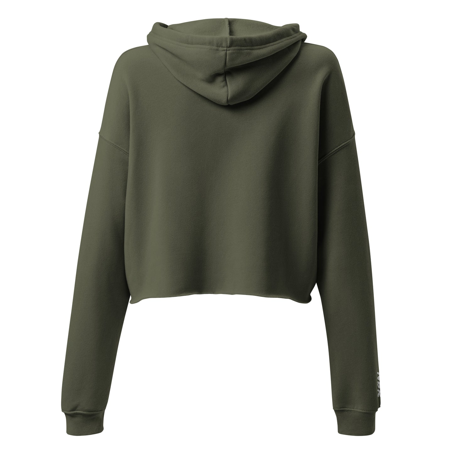 Classic Crop Hoodie - Green